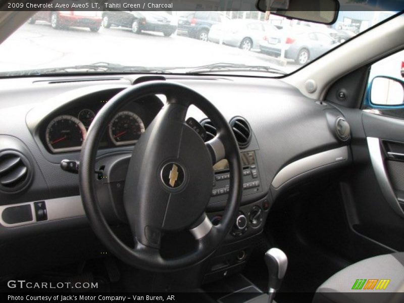 Tahiti Green / Charcoal 2009 Chevrolet Aveo Aveo5 LT