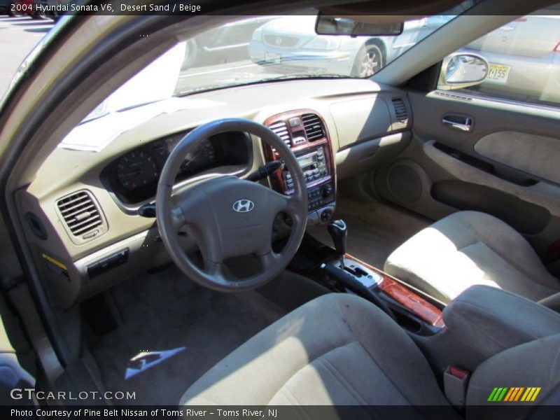 Desert Sand / Beige 2004 Hyundai Sonata V6