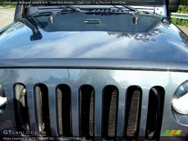 Steel Blue Metallic / Dark Slate Gray/Medium Slate Gray 2008 Jeep Wrangler Sahara 4x4