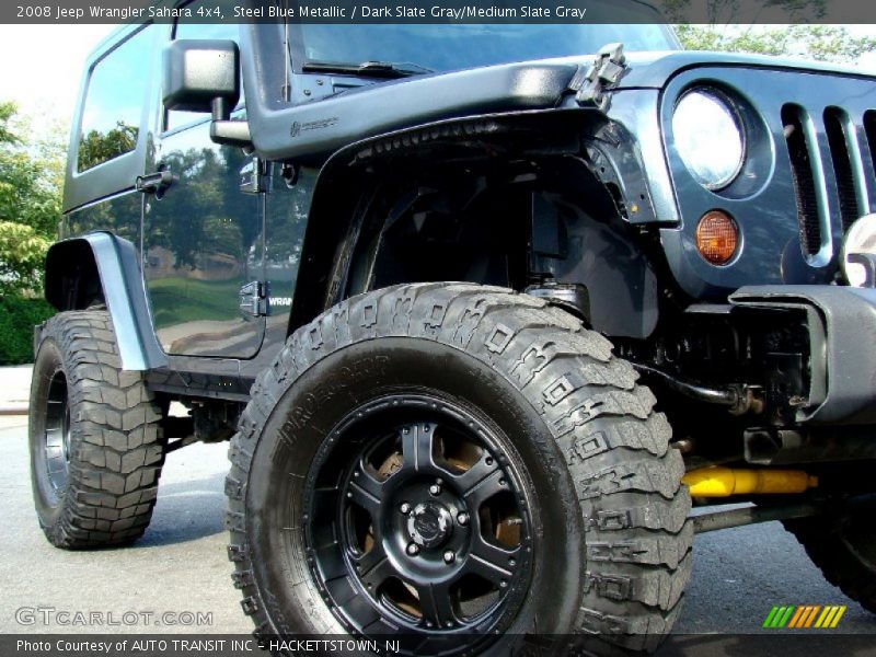 Steel Blue Metallic / Dark Slate Gray/Medium Slate Gray 2008 Jeep Wrangler Sahara 4x4