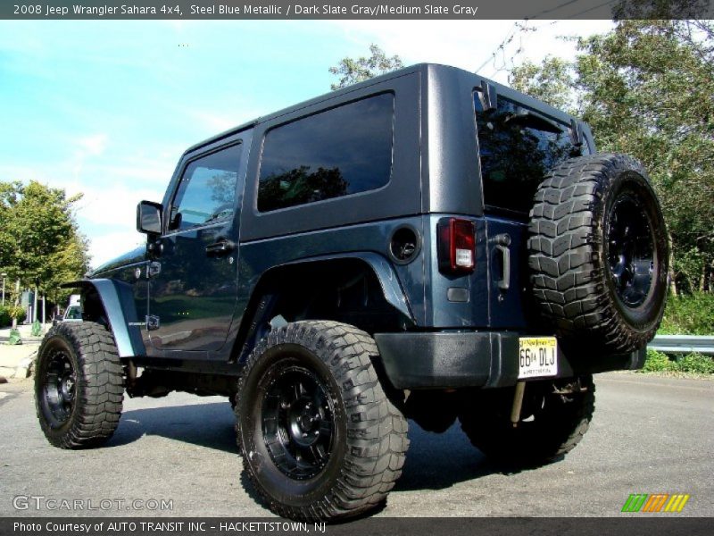 Steel Blue Metallic / Dark Slate Gray/Medium Slate Gray 2008 Jeep Wrangler Sahara 4x4
