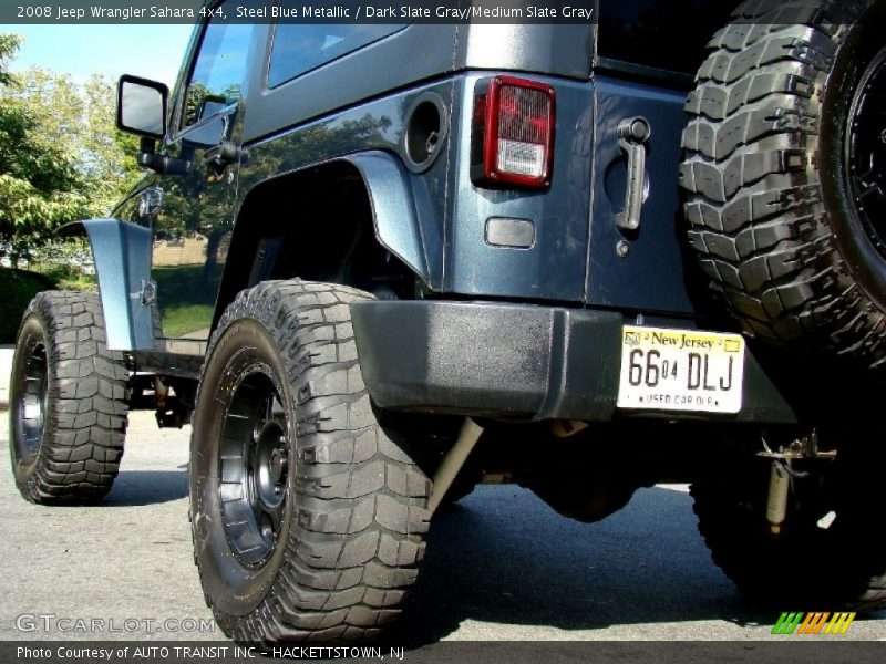 Steel Blue Metallic / Dark Slate Gray/Medium Slate Gray 2008 Jeep Wrangler Sahara 4x4