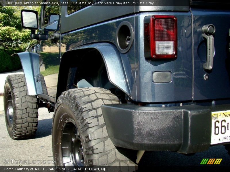 Steel Blue Metallic / Dark Slate Gray/Medium Slate Gray 2008 Jeep Wrangler Sahara 4x4