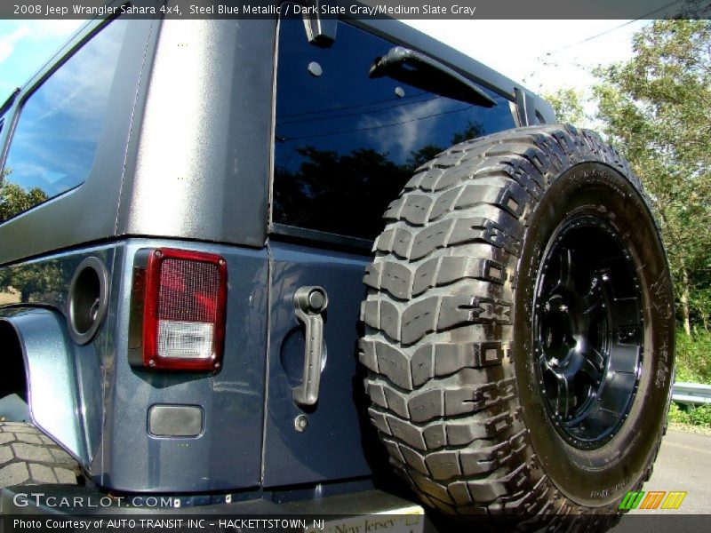 Steel Blue Metallic / Dark Slate Gray/Medium Slate Gray 2008 Jeep Wrangler Sahara 4x4