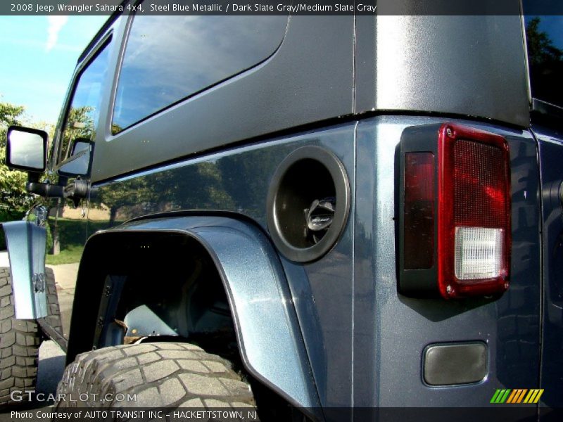 Steel Blue Metallic / Dark Slate Gray/Medium Slate Gray 2008 Jeep Wrangler Sahara 4x4