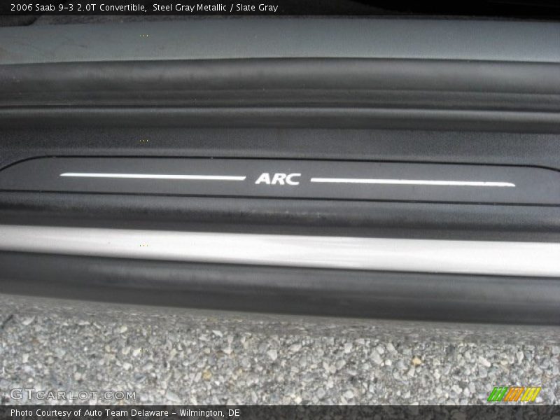 Steel Gray Metallic / Slate Gray 2006 Saab 9-3 2.0T Convertible