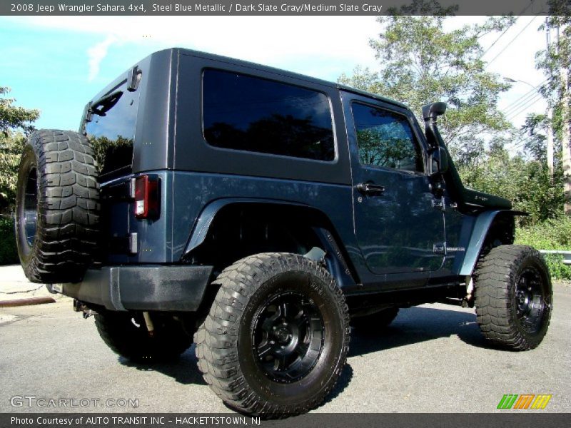 Steel Blue Metallic / Dark Slate Gray/Medium Slate Gray 2008 Jeep Wrangler Sahara 4x4