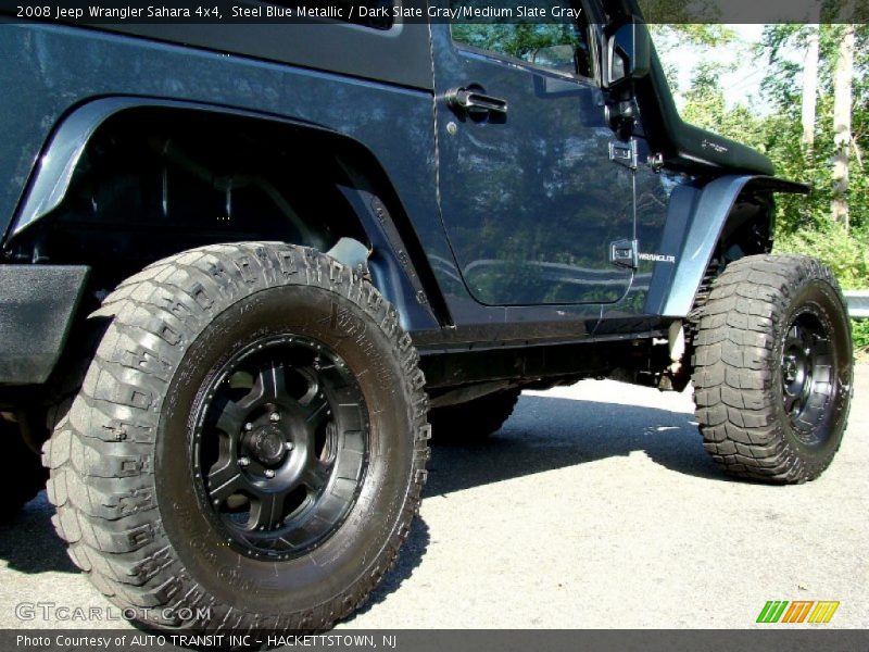 Steel Blue Metallic / Dark Slate Gray/Medium Slate Gray 2008 Jeep Wrangler Sahara 4x4
