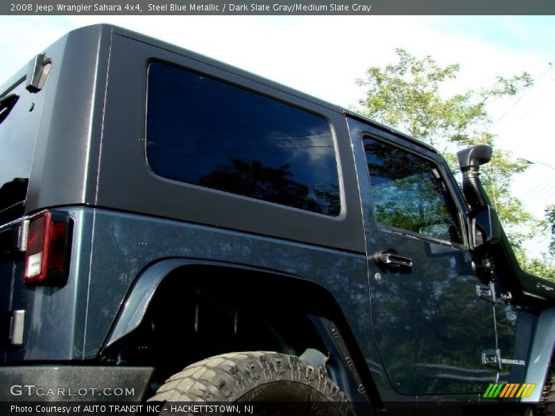 Steel Blue Metallic / Dark Slate Gray/Medium Slate Gray 2008 Jeep Wrangler Sahara 4x4