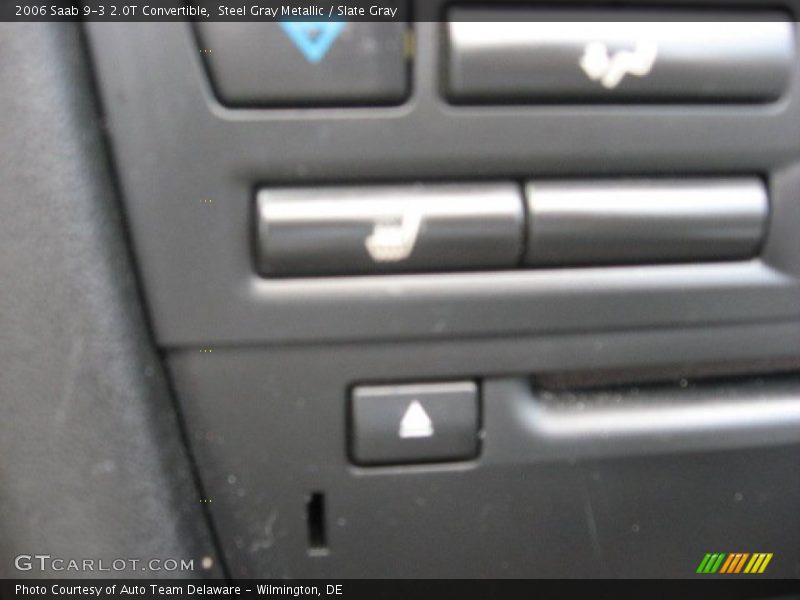 Steel Gray Metallic / Slate Gray 2006 Saab 9-3 2.0T Convertible