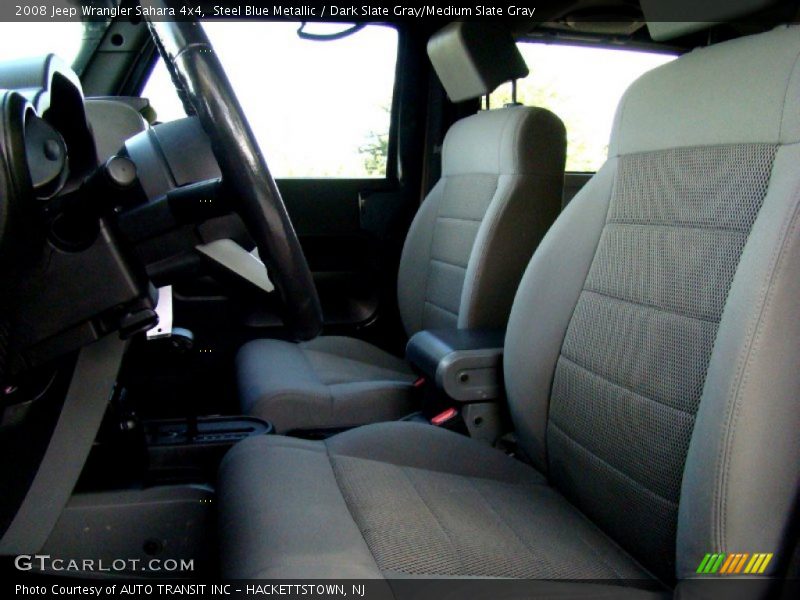 Steel Blue Metallic / Dark Slate Gray/Medium Slate Gray 2008 Jeep Wrangler Sahara 4x4