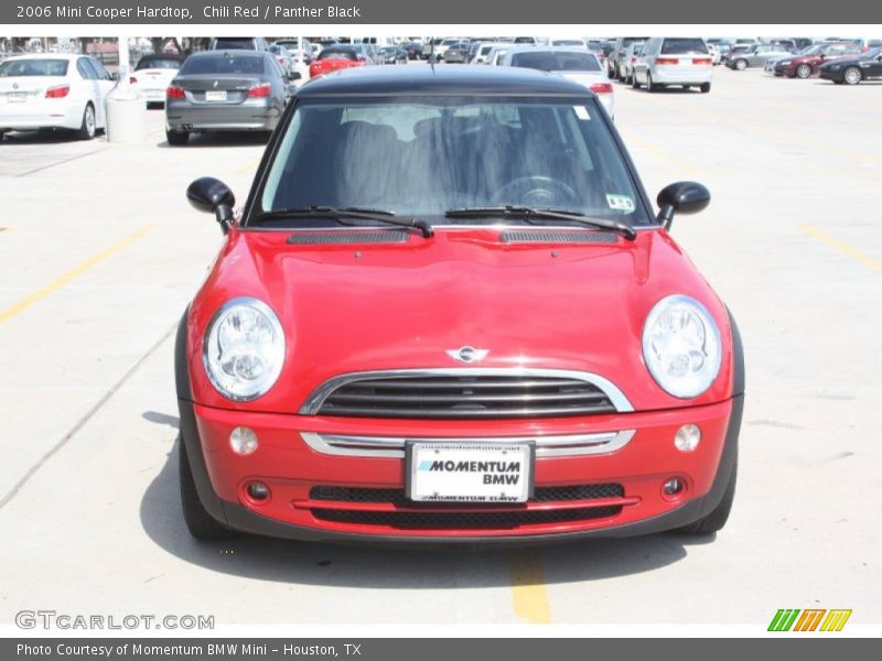Chili Red / Panther Black 2006 Mini Cooper Hardtop