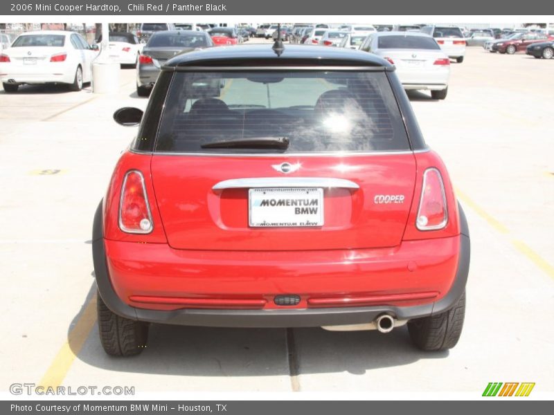 Chili Red / Panther Black 2006 Mini Cooper Hardtop