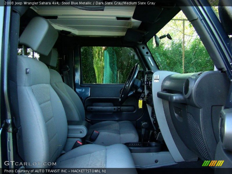Steel Blue Metallic / Dark Slate Gray/Medium Slate Gray 2008 Jeep Wrangler Sahara 4x4