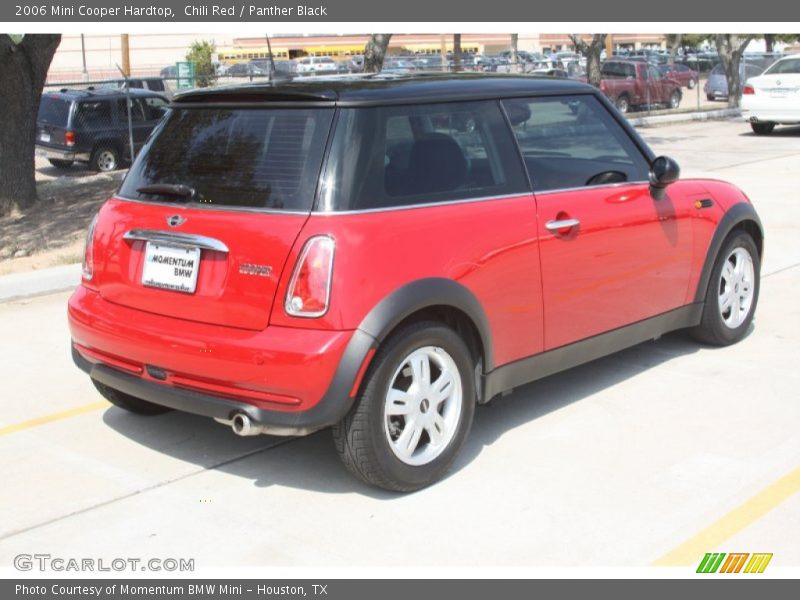 Chili Red / Panther Black 2006 Mini Cooper Hardtop
