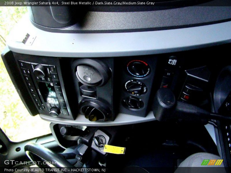 Steel Blue Metallic / Dark Slate Gray/Medium Slate Gray 2008 Jeep Wrangler Sahara 4x4