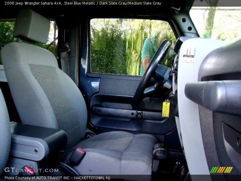 Steel Blue Metallic / Dark Slate Gray/Medium Slate Gray 2008 Jeep Wrangler Sahara 4x4