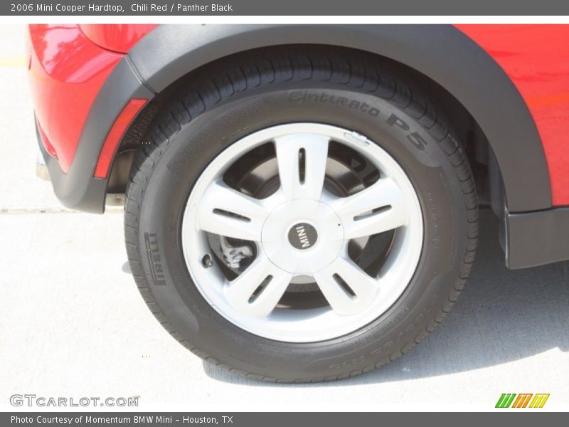 Chili Red / Panther Black 2006 Mini Cooper Hardtop