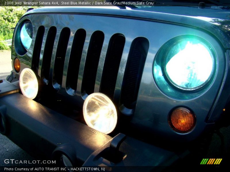 Steel Blue Metallic / Dark Slate Gray/Medium Slate Gray 2008 Jeep Wrangler Sahara 4x4
