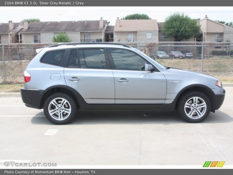 Silver Grey Metallic / Grey 2004 BMW X3 3.0i