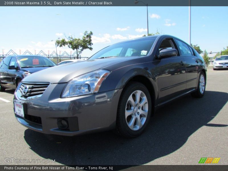 Dark Slate Metallic / Charcoal Black 2008 Nissan Maxima 3.5 SL