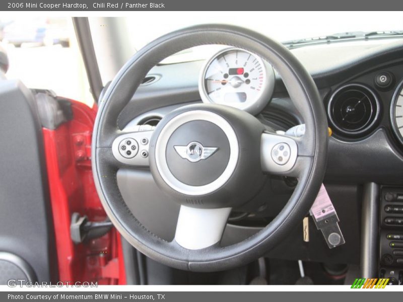 Chili Red / Panther Black 2006 Mini Cooper Hardtop
