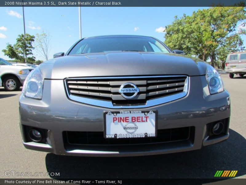 Dark Slate Metallic / Charcoal Black 2008 Nissan Maxima 3.5 SL
