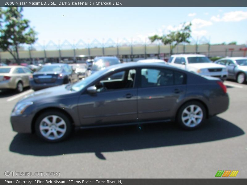Dark Slate Metallic / Charcoal Black 2008 Nissan Maxima 3.5 SL