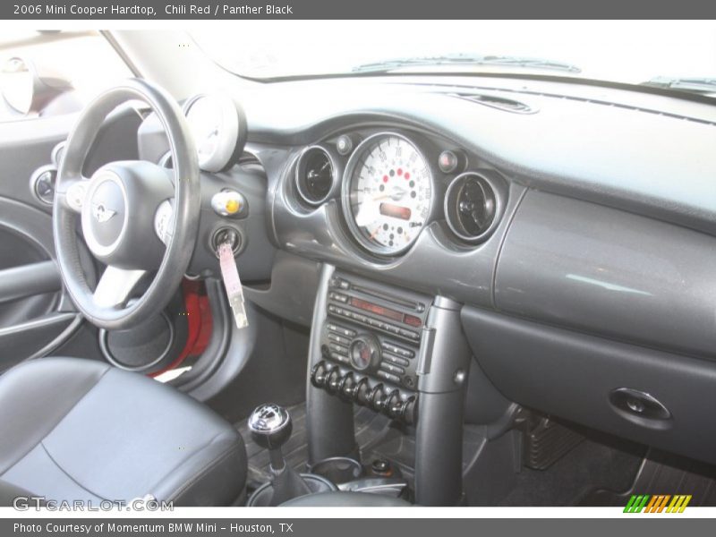 Chili Red / Panther Black 2006 Mini Cooper Hardtop