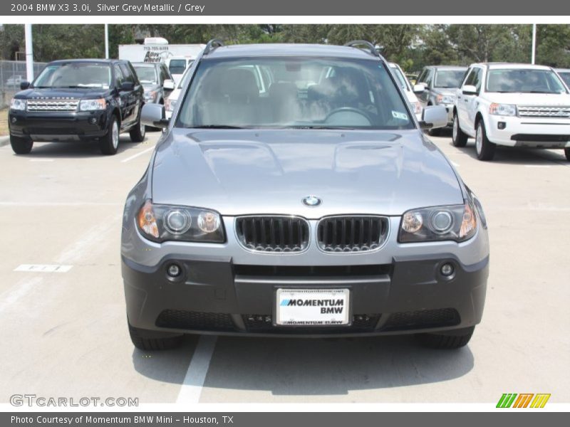 Silver Grey Metallic / Grey 2004 BMW X3 3.0i