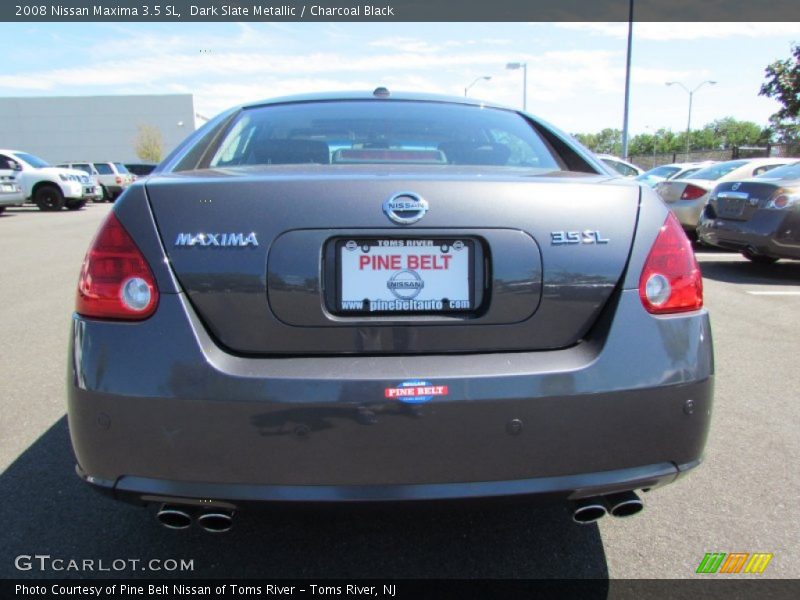 Dark Slate Metallic / Charcoal Black 2008 Nissan Maxima 3.5 SL