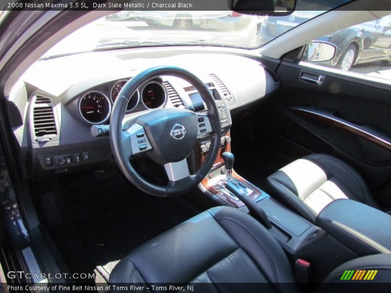 Dark Slate Metallic / Charcoal Black 2008 Nissan Maxima 3.5 SL