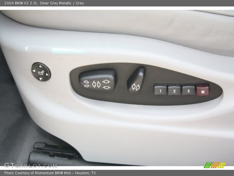 Silver Grey Metallic / Grey 2004 BMW X3 3.0i