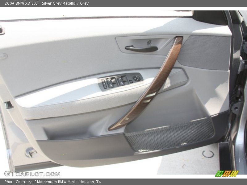 Silver Grey Metallic / Grey 2004 BMW X3 3.0i