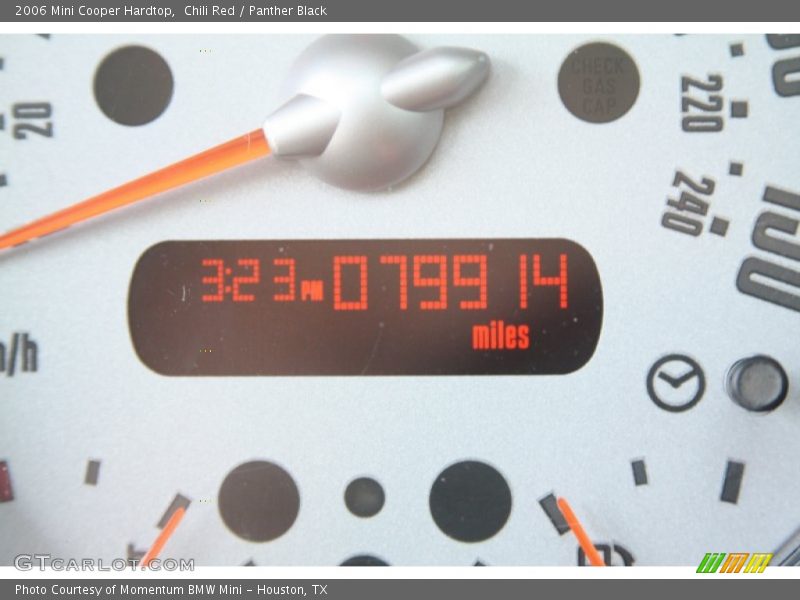 Chili Red / Panther Black 2006 Mini Cooper Hardtop