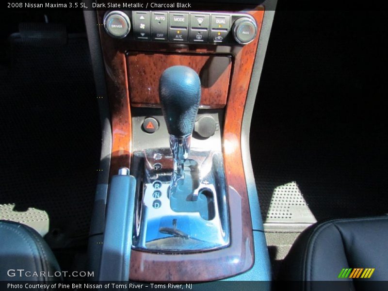 Dark Slate Metallic / Charcoal Black 2008 Nissan Maxima 3.5 SL