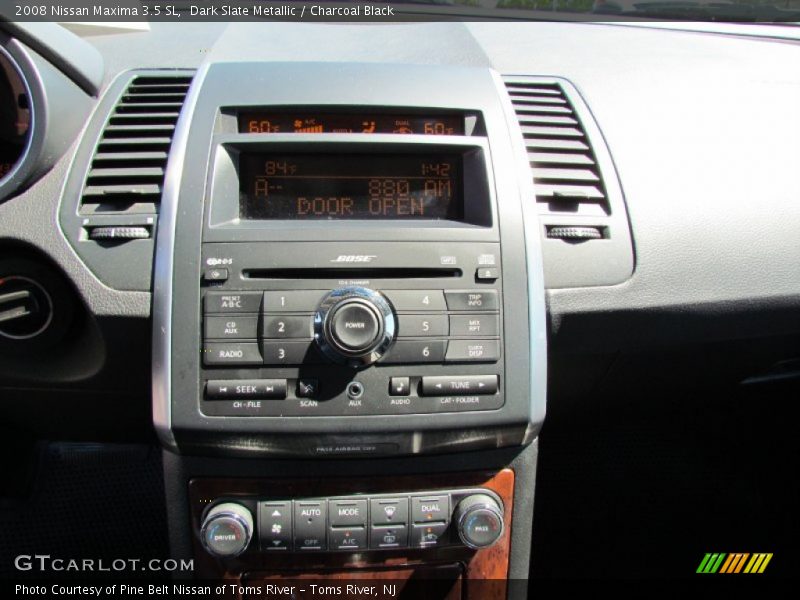 Dark Slate Metallic / Charcoal Black 2008 Nissan Maxima 3.5 SL