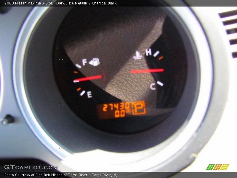 Dark Slate Metallic / Charcoal Black 2008 Nissan Maxima 3.5 SL