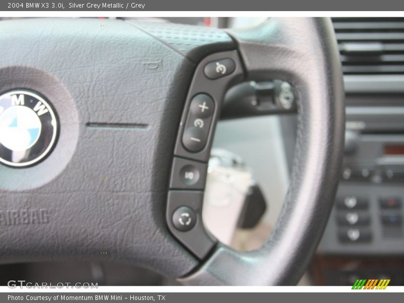 Silver Grey Metallic / Grey 2004 BMW X3 3.0i