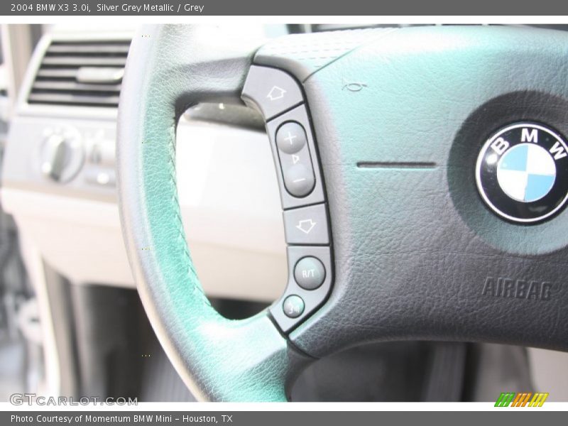 Silver Grey Metallic / Grey 2004 BMW X3 3.0i