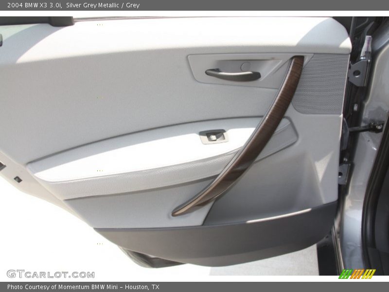 Silver Grey Metallic / Grey 2004 BMW X3 3.0i