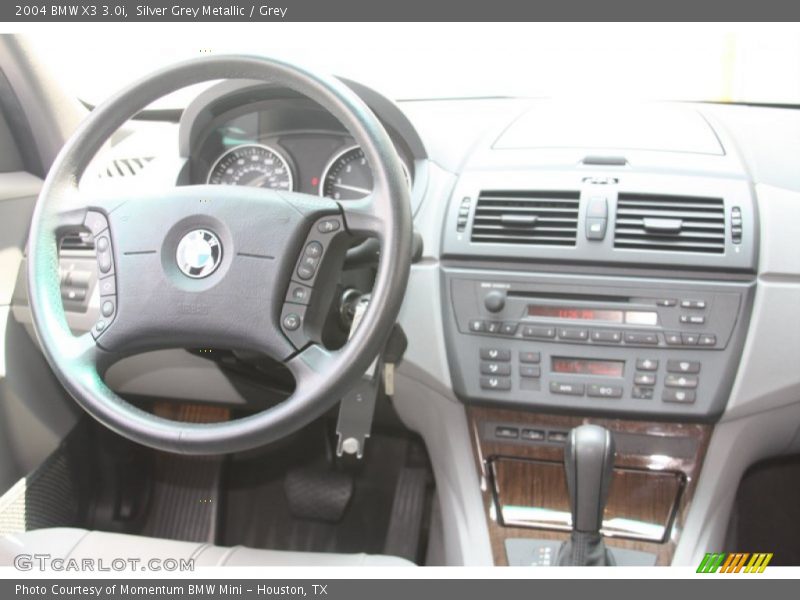 Silver Grey Metallic / Grey 2004 BMW X3 3.0i