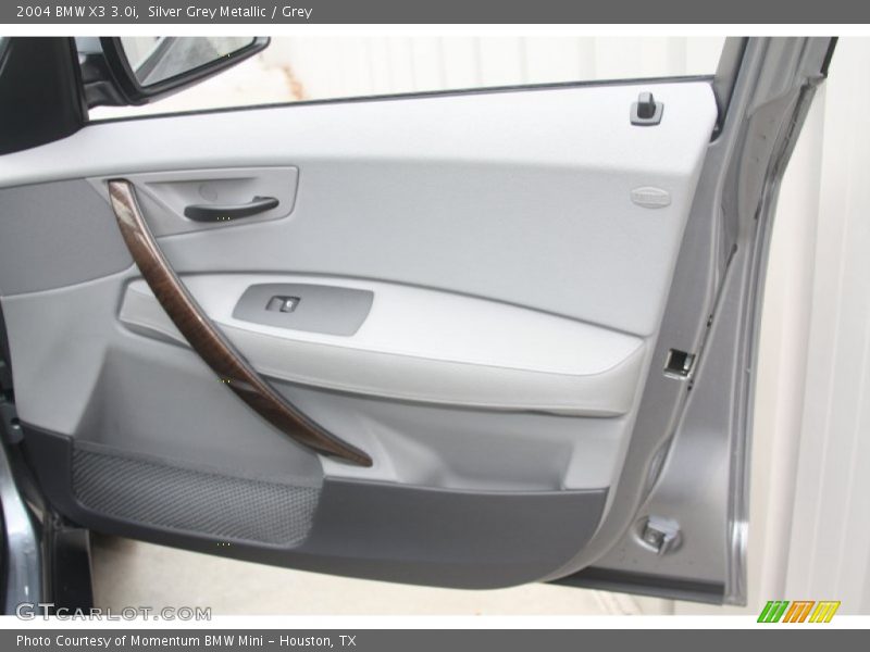 Silver Grey Metallic / Grey 2004 BMW X3 3.0i
