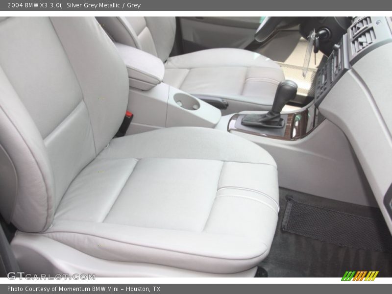 Silver Grey Metallic / Grey 2004 BMW X3 3.0i
