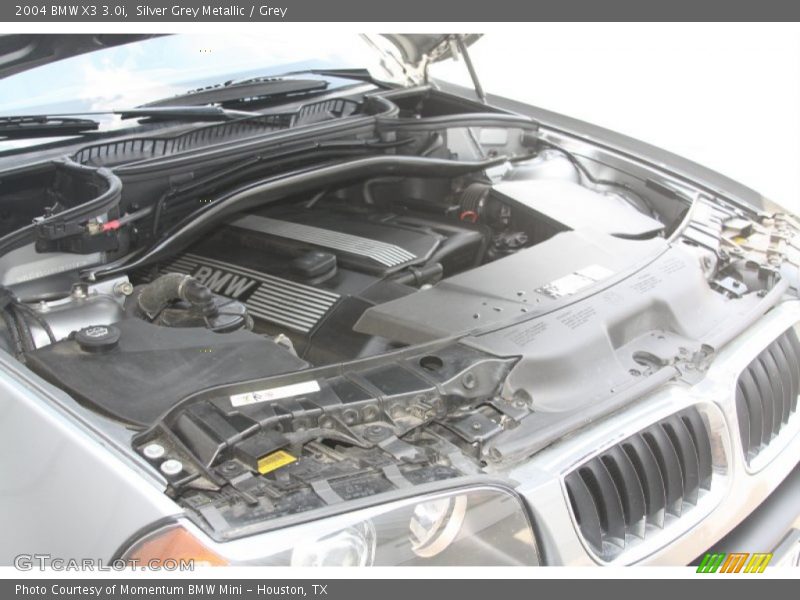 Silver Grey Metallic / Grey 2004 BMW X3 3.0i