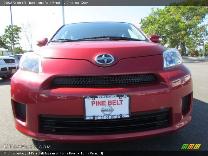 Barcelona Red Metallic / Charcoal Gray 2008 Scion xD