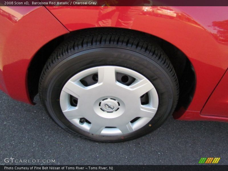 Barcelona Red Metallic / Charcoal Gray 2008 Scion xD