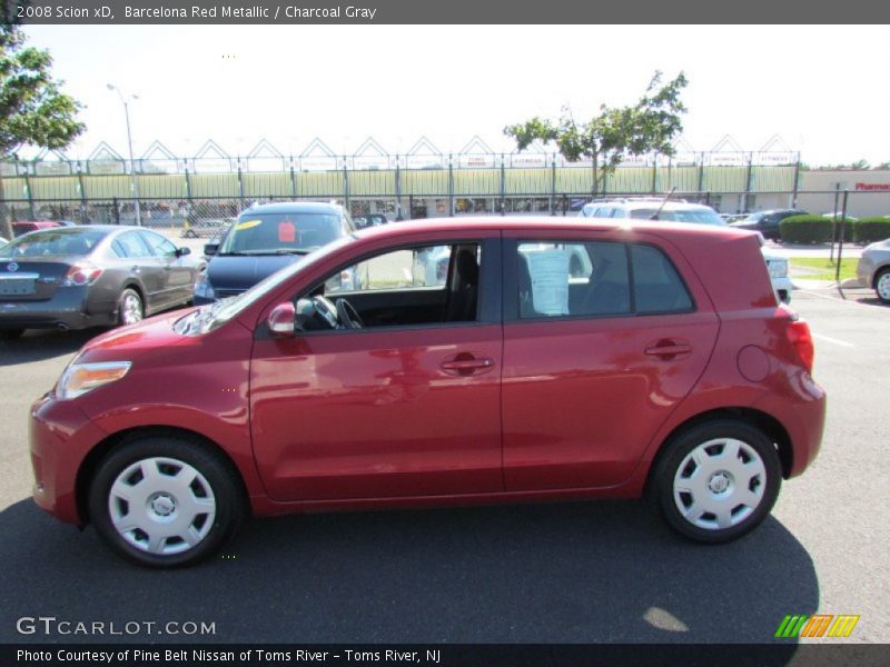 Barcelona Red Metallic / Charcoal Gray 2008 Scion xD