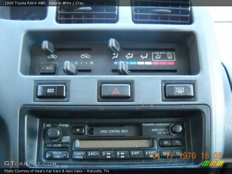 Natural White / Gray 1999 Toyota RAV4 4WD