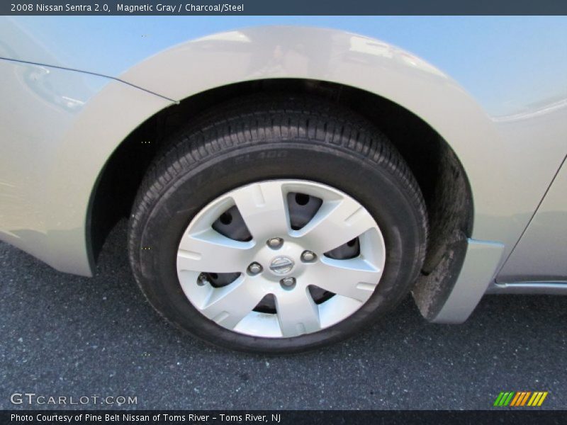 Magnetic Gray / Charcoal/Steel 2008 Nissan Sentra 2.0